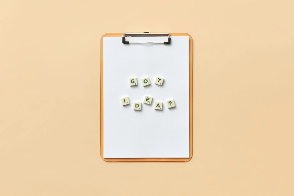 A marketing strategy document displayed on a desk, showcasing business planning essentials.